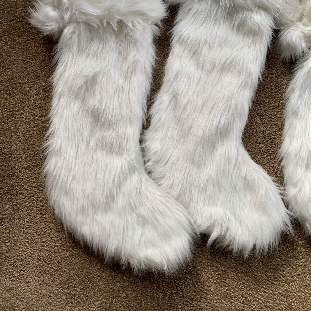 Christmas Stockings White